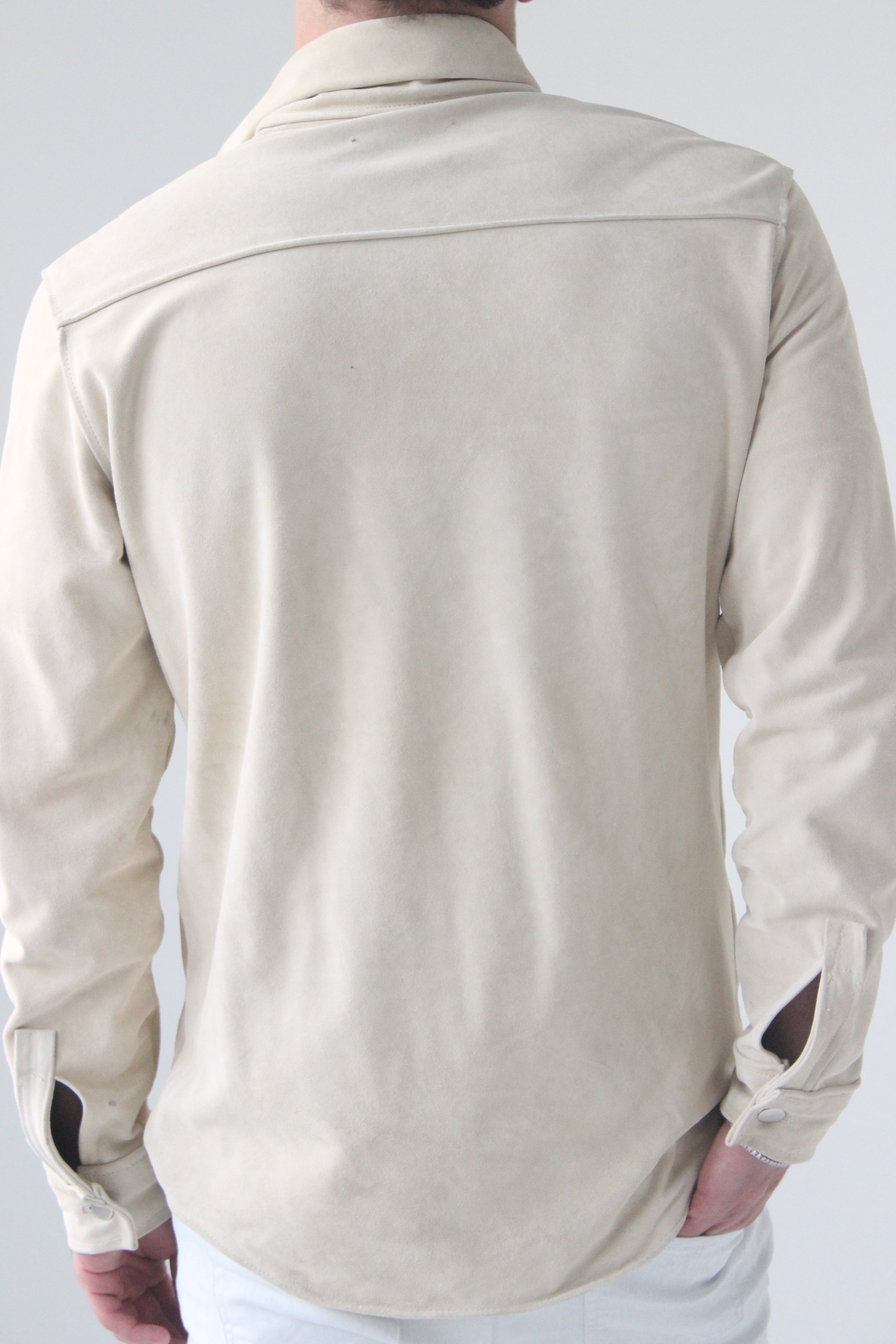 SIGNATURE SUEDE SHIRT