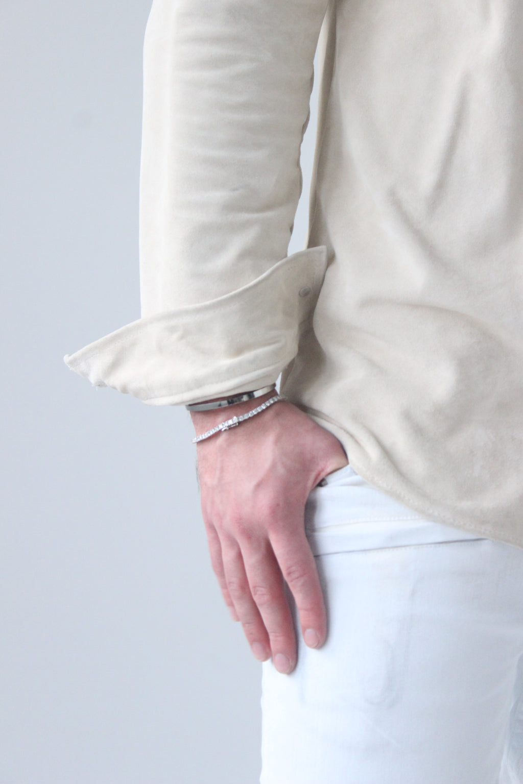 SIGNATURE SUEDE SHIRT