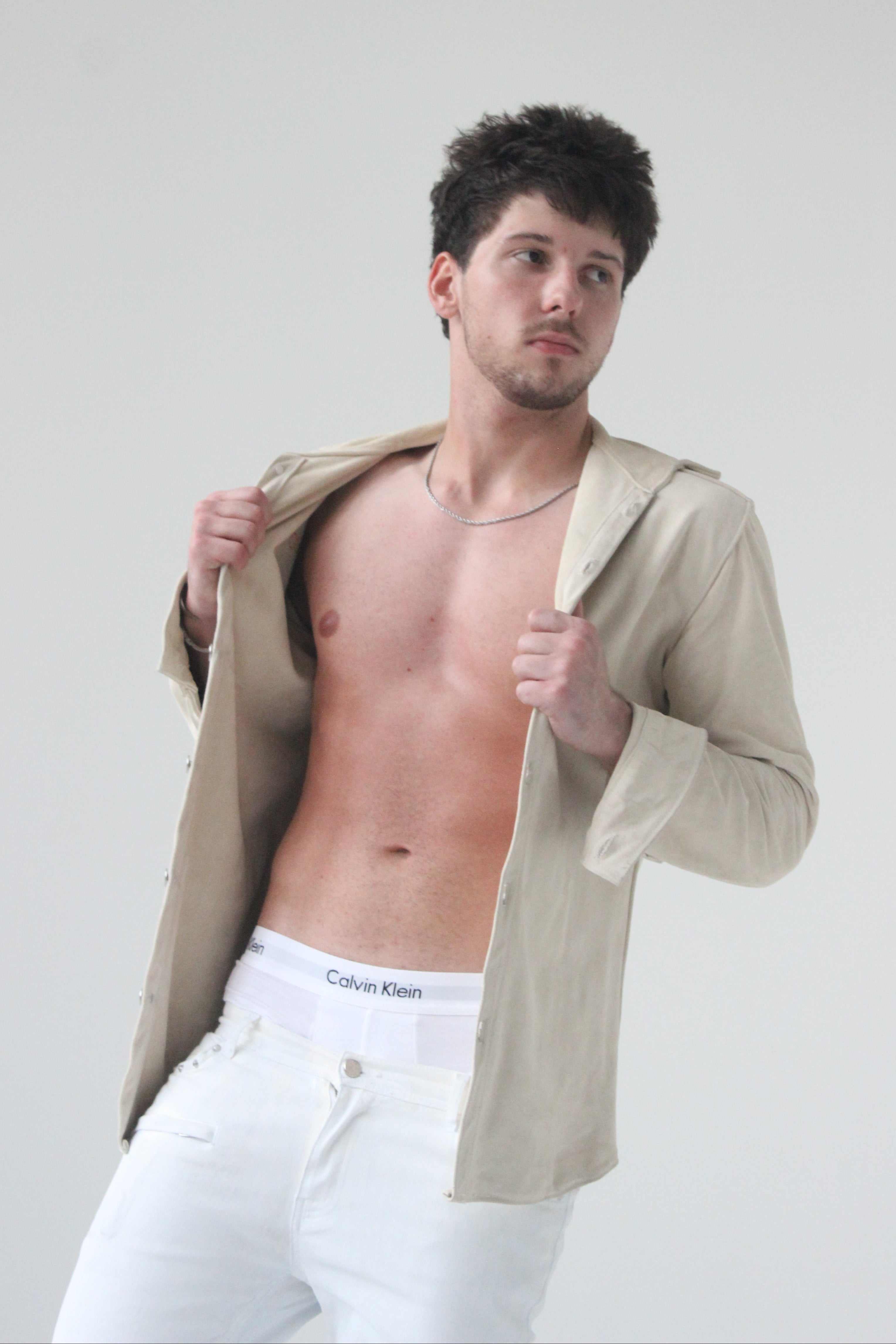 SIGNATURE SUEDE SHIRT