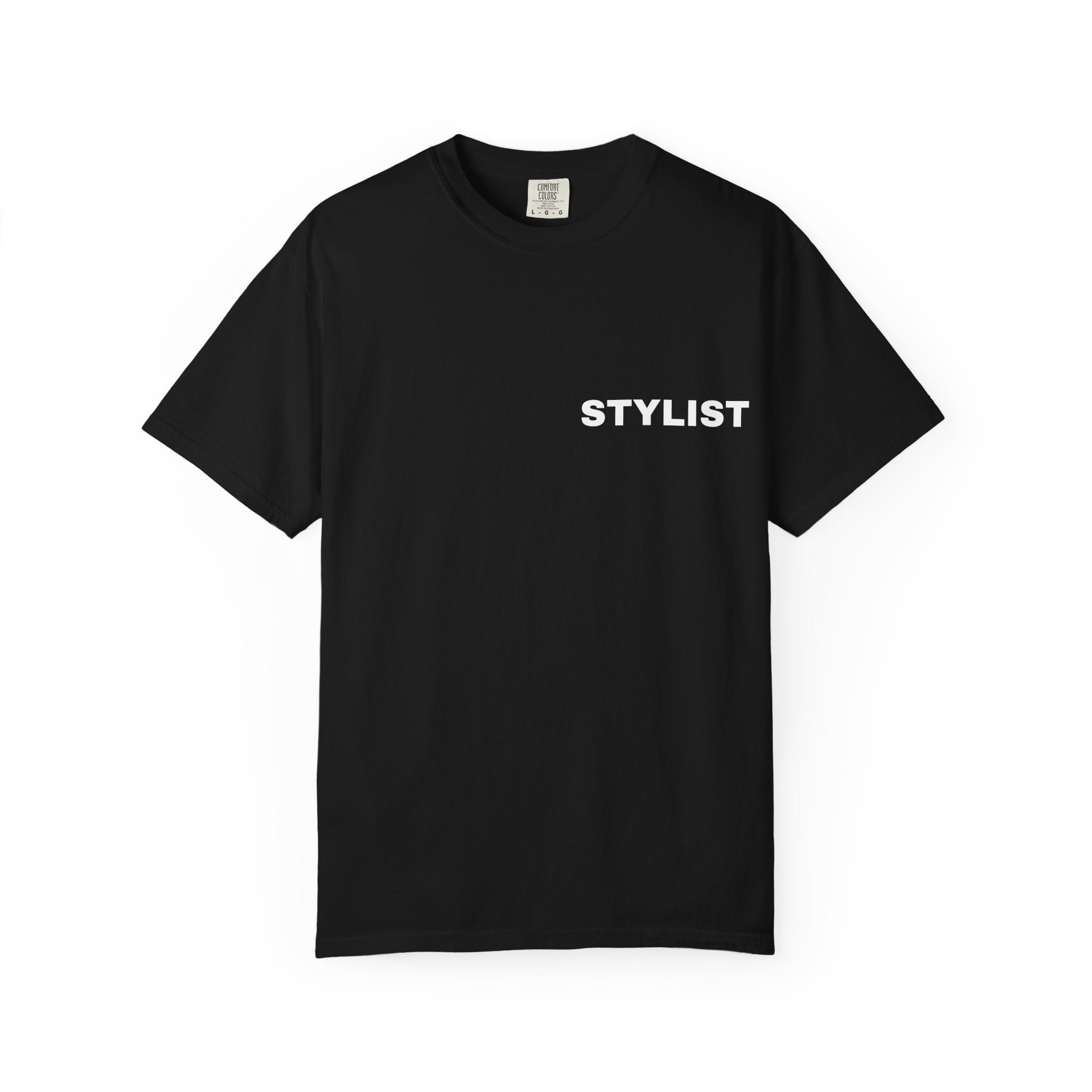 "STYLIST" BASIC LOGO BACK
