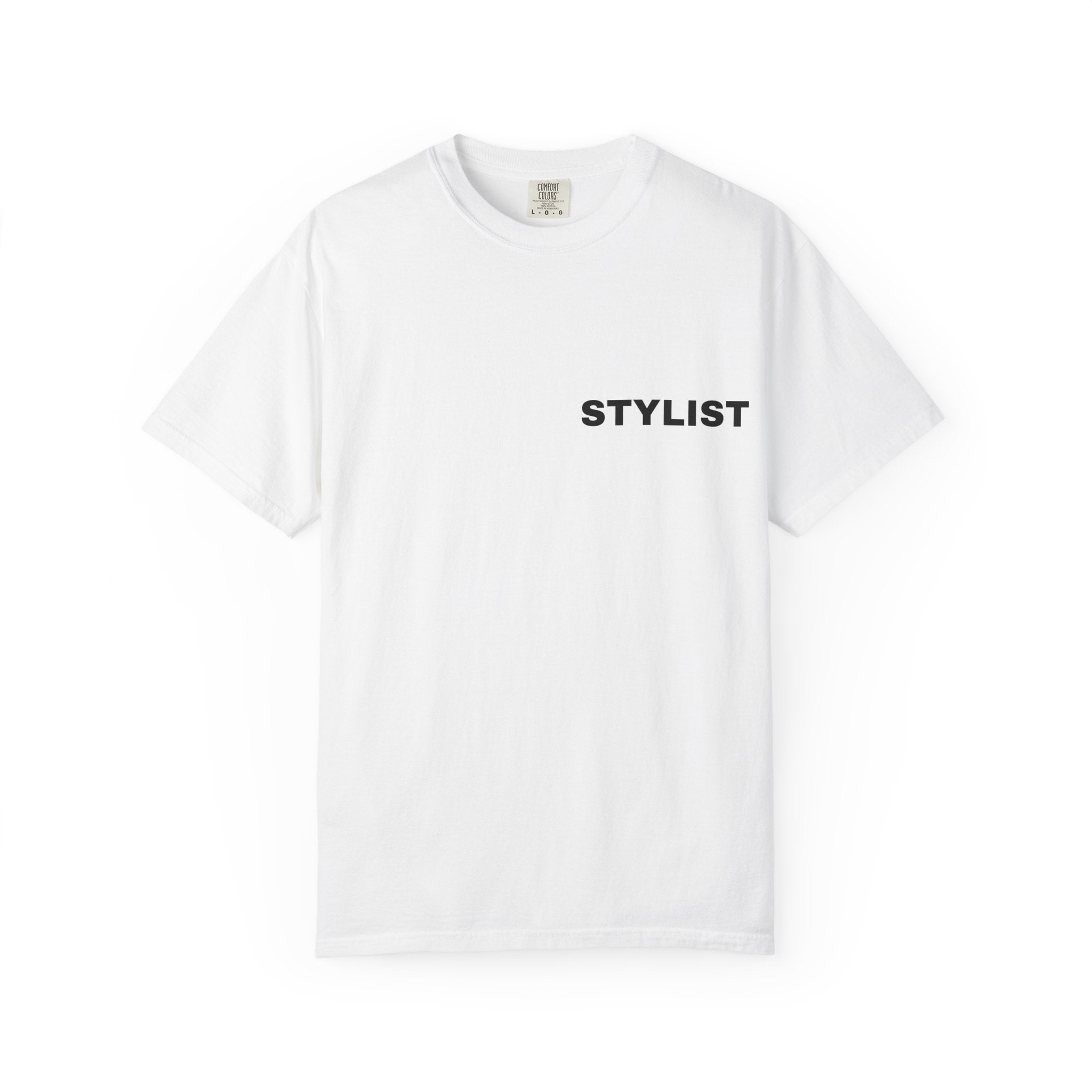 "STYLIST" BASIC LOGO BACK